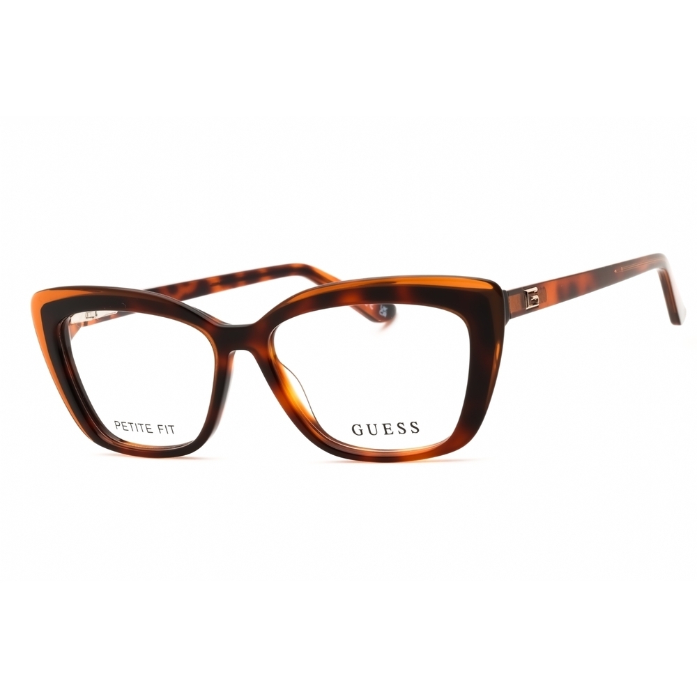 NWT Guess GU2977 Dark Havana Cat Eye 49mm Eyeglasses